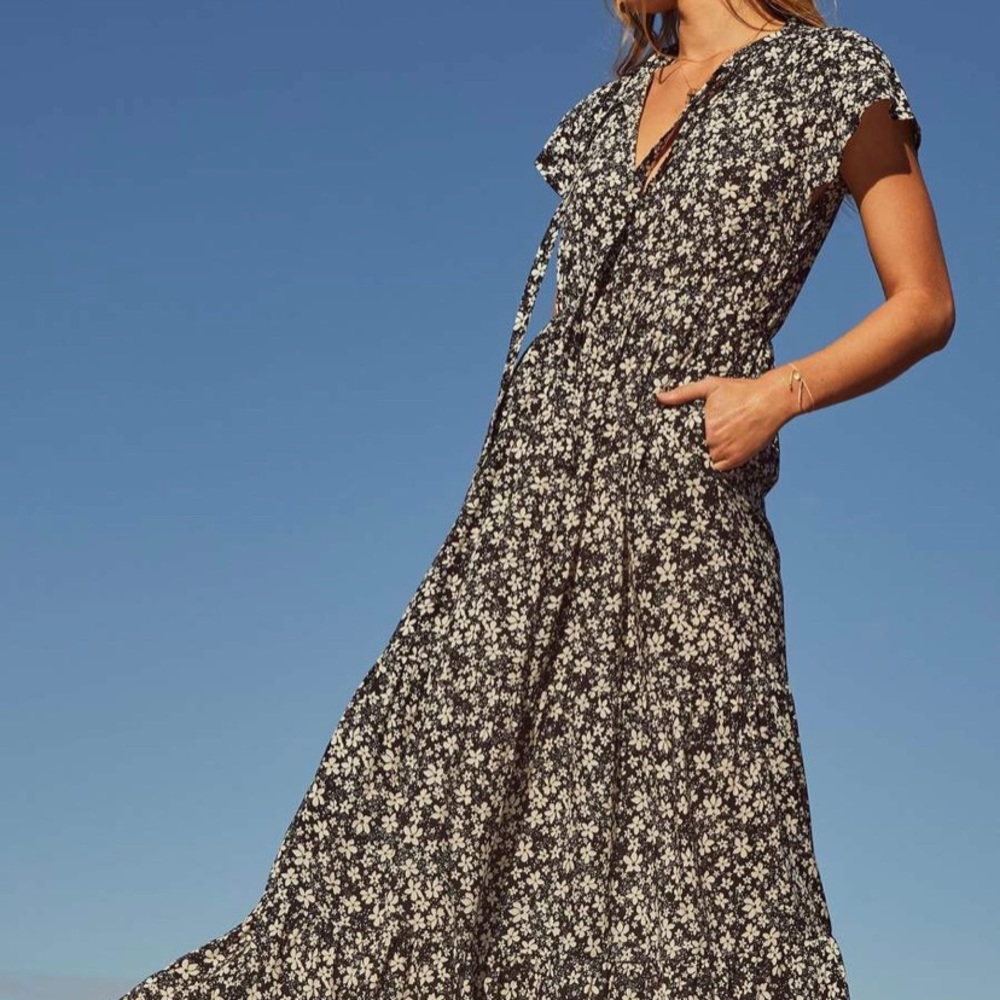 Auguste Cole Wylde Maxi Dress Black